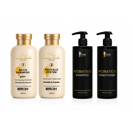 Caviar Keratin Recovery Set 500ml – Shampoo & Hydration Care