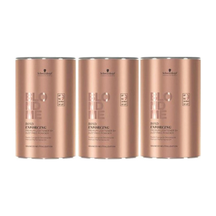 3x Schwarzkopf Blond Me Premium Lift 9+ 450gr