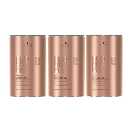 3x Schwarzkopf Blond Me Premium Lift 9+ 450gr