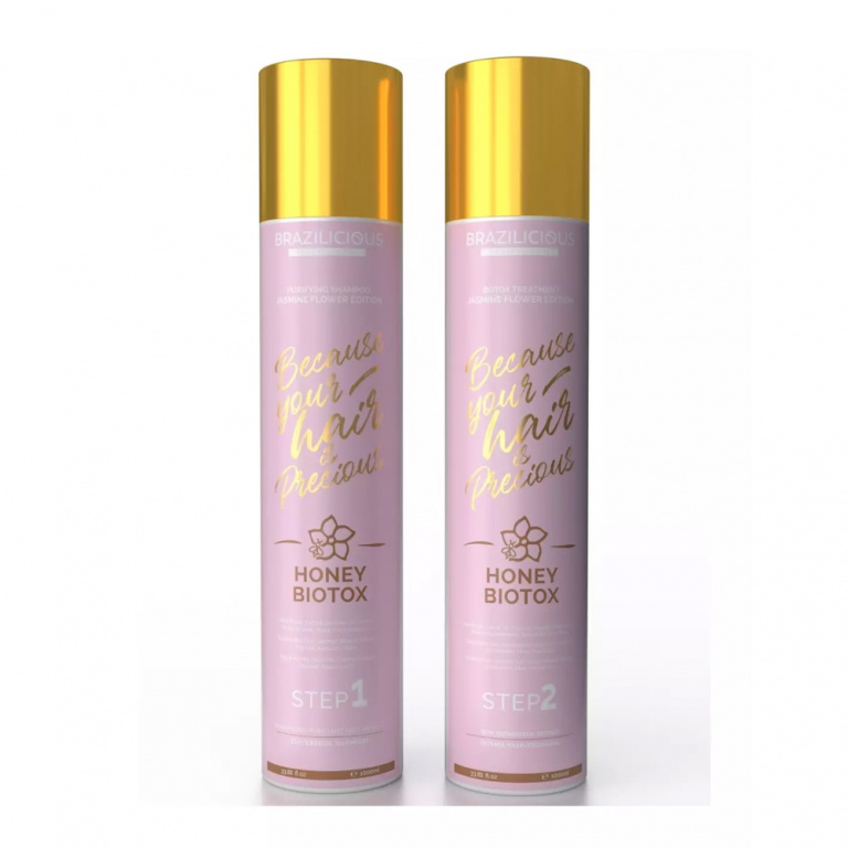 Brazilicious Biotox Honey  Keratineset 2x 1L