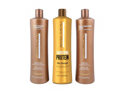 Cadiveu Brasil Cacau Smoothing Protein kit 3x 1000ml