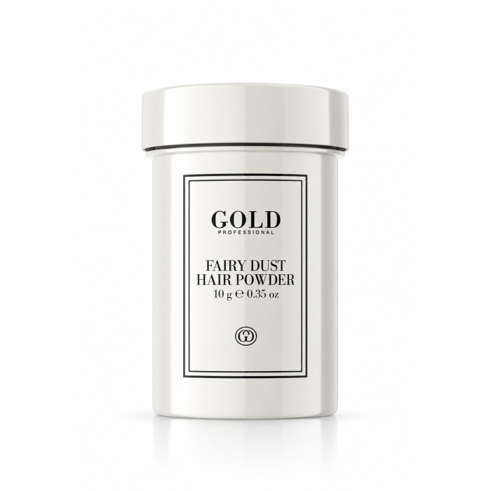 GOLD Professional Fairy Dust Hair Powder 10g volumegevend stylingpoeder voor fijn haar bij Flaka.be