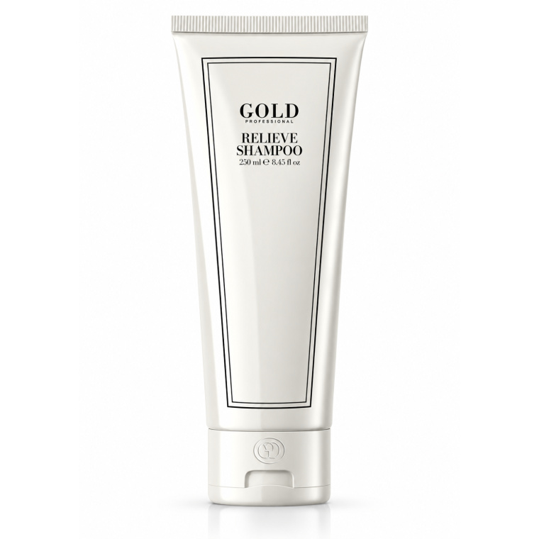 GOLD Professional Relieve Shampoo 250ml professionele shampoo voor hoofdhuidverzorging bij Flaka.be