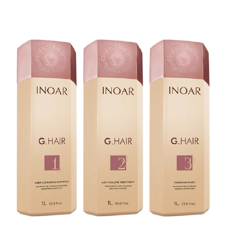 Inoar GHair keratine behandelingset 3x 1000ml