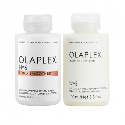 OLAPLEX® No. 6 Bond Smoother 100ml + No.3 Hair Perfector 100ml