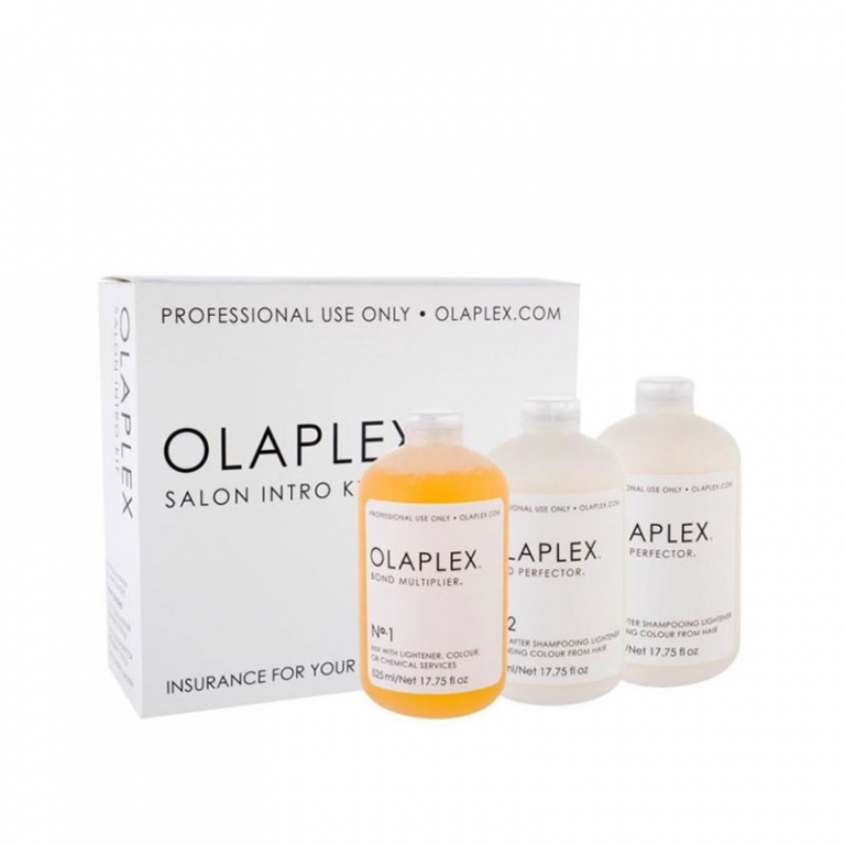 Olaplex Salon Intro Kit 525 ml No. 1 Bond Multiplier 2 x 525 ml No. 2 Bond Perfector