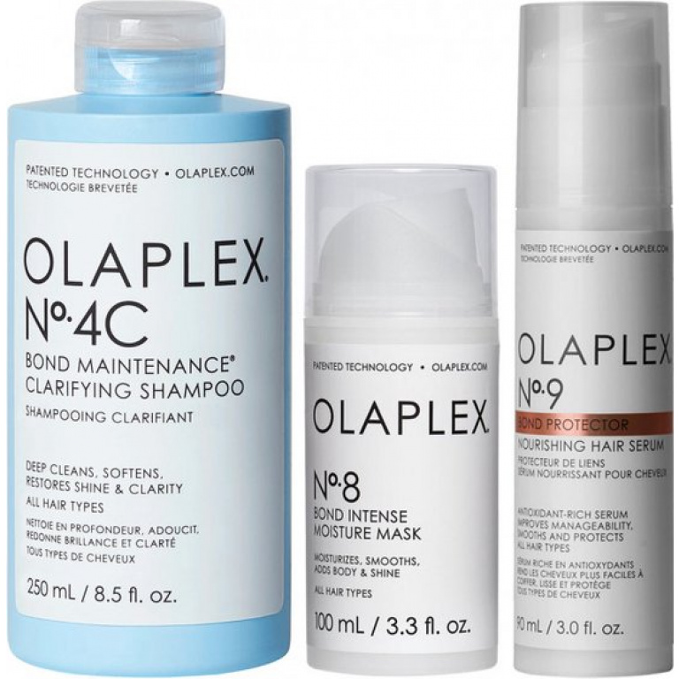 OLAPLEX Set No.4C + No.8 + No.9