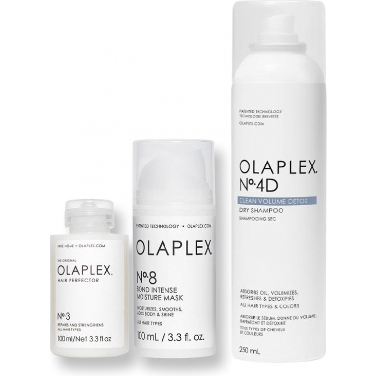 OLAPLEX Set No.3 + No.4D + No.8