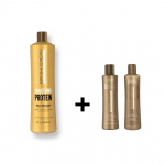 BRASIL CACAU Smoothing Protein + Gratis na keratine behandeling shampoo en conditioner