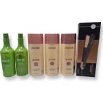 Inoar G Hair 3x1000ml KIT original braziliaans product keratine treatment keratin behandeling & Inoar Argan Shampoo & Conditioner 1 L & Professionele StijlTang Van BraziliCious 250°G