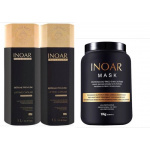 ACTIE!Inoar Marroqino Moroccan Keratine behandeling&Inoar Macadamia Haar Masker 1kg