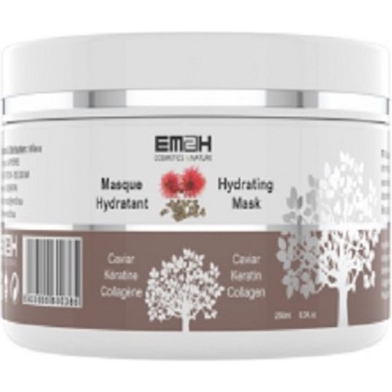 EM2H Masque Hydratant Au Caviar Et Keratine 250 Ml