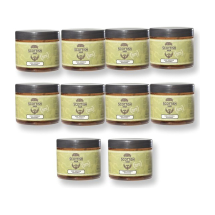 10 X SCOTTISH HAIR & BEARD STYLING & FINISHING GEL EXTRA STRONG 500 ML