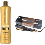 BRASIL CACAU Smoothing Protein + Brazilicious Stijltang 250 / °