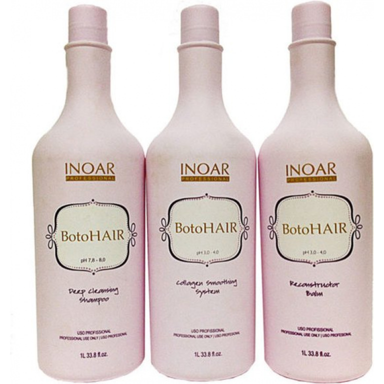 INOAR BOTOHAIR KERATINE BEHANDELING 3 X 1000 ML