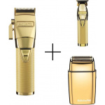 Babyliss Skeleton gold + GoldFX tondeuse + Shaver Gold