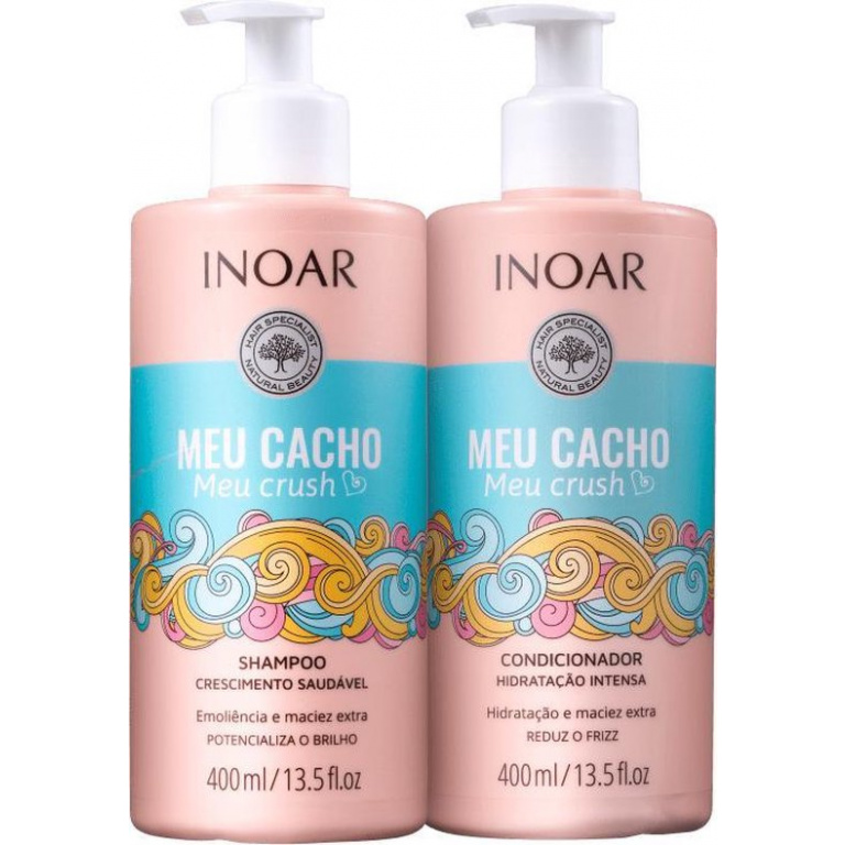 Inoar Meu Cacho Shampoo & Conditioner 400 ML