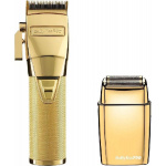 BaByliss Pro Tondeuse GoldFx + Babyliss Pro FoilFX02 Shaver Gold Duo-Pack