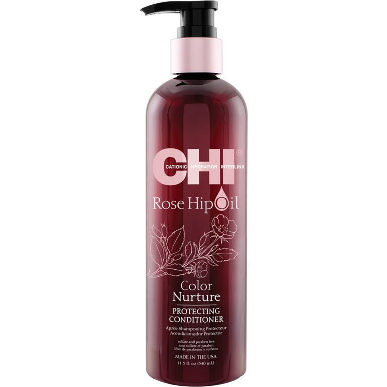 CHI Rose Hip Oil Conditioner-340 ml - Conditioner voor ieder haartype