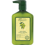 CHI Olive Organics - Hair & Body Shampoo - Body Wash 710ml. - Normale shampoo vrouwen - Voor Alle haartypes - 710 ml - Normale shampoo vrouwen - Voor Alle haartypes