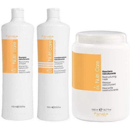 Droog haar pakket Fanola Nutri Care XL