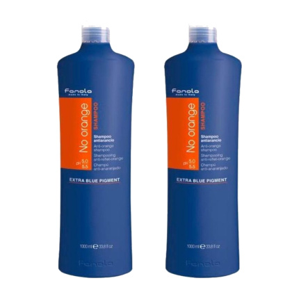 Fanola No Orange Shampoo 2 x 1000 ml pack