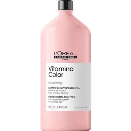 L'Oréal Professionnel Serie Expert Vitamino Color Shampoo 1500 ml - vrouwen - Voor