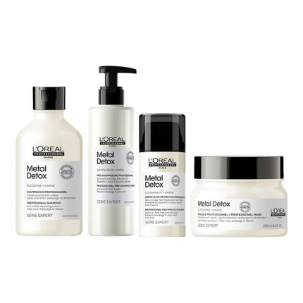 Gekleurd haar pakket L'Oréal Serie Expert Metal Detox