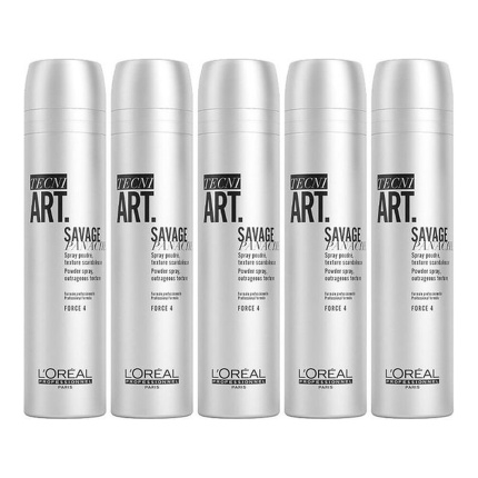 5X L'Oréal L'Oréal Tecni.Art Savage Panache volumespray 250ml