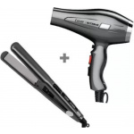 LIZZE TITANIO 480 F EXTREME & De Lizze Extreme Titânio 250° C stijltang & Lizze Extreme Haardroger 2400 WATTS