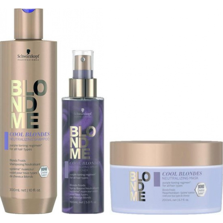 Blond haar pakket Schwarzkopf BlondMe Cool Blondes