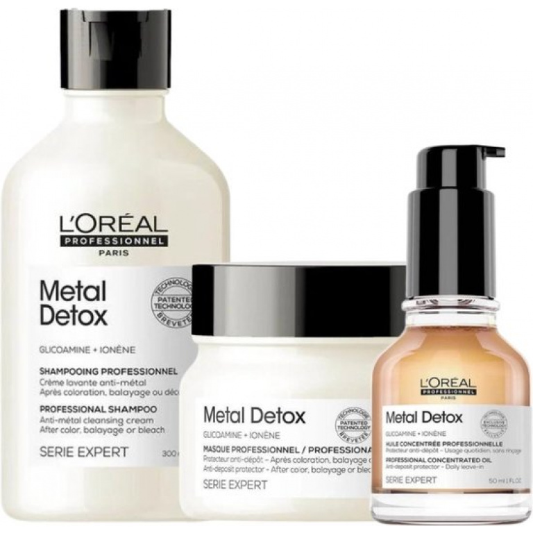 L'Oreal - Metal Detox Trio Limited Edition Set
