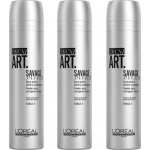 L'Oreal TecniArt - Savage Panache 4 - Powder Spray - 3x250ml