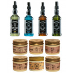 Bandido Aftershave Cologne 4 X 150 ml & Fiber Wax 4. 5. 6. 7. 8.
