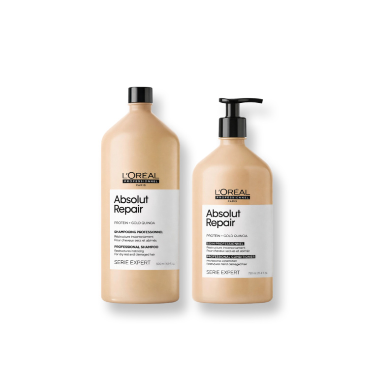 L'Oréal Professionnel SE Absolut Repair Gold Shampoo & Conditioner 1500ml+750ml