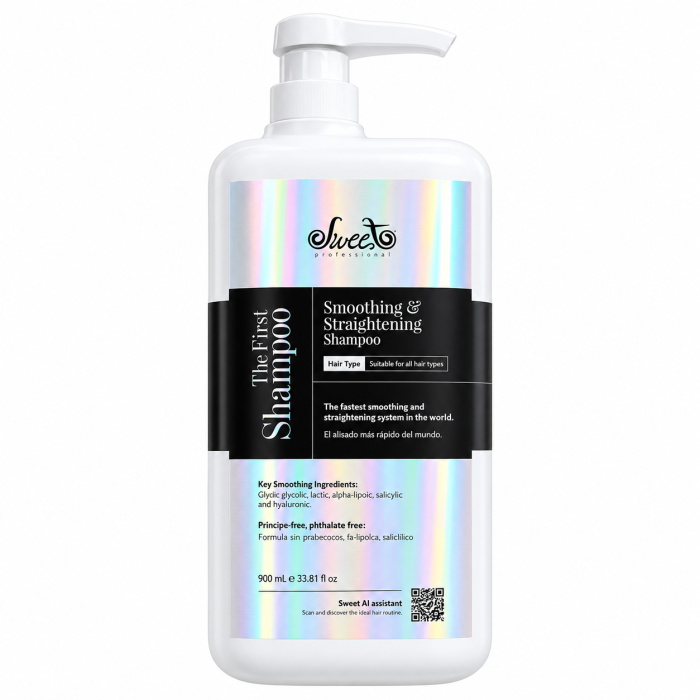 Ontdek Sweet Professional The First Shampoo 3.0 bij Flaka.be. Professionele smoothingbehandeling met uitgebreide gebruiksaanwijzing en haaradvies.