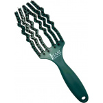 I Hair Professional Detangling Brush Dark Green
