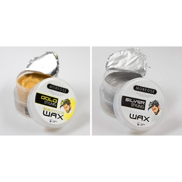 Combo_2 Morfose Haircolorwax - Gold & Silver