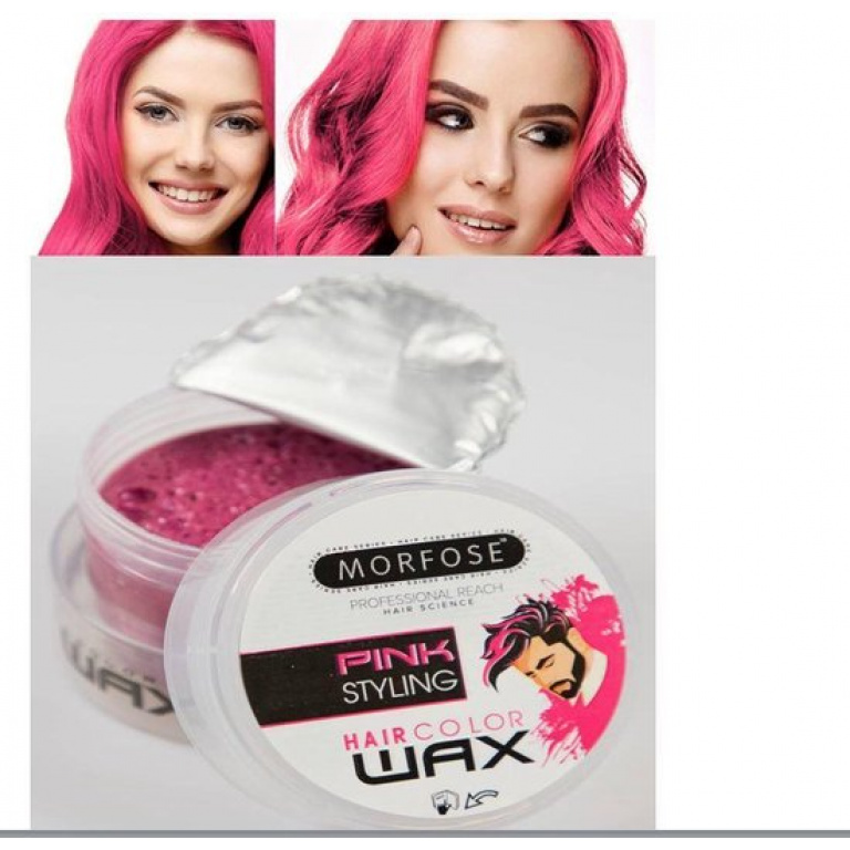 Morfose Haircolorwax/ Haarkleur wax - Pink 100ml