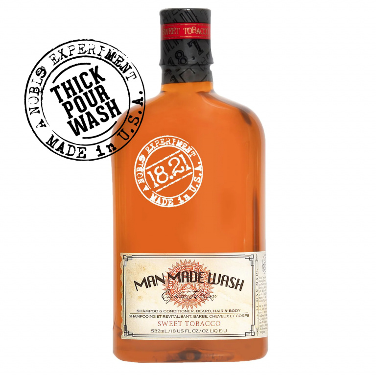 18.21 Man Made Wash Sweet Tobacco Shampoo & Conditioner 532ml