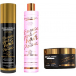 Brazilicious Honey Shampoo & Conditioner & masker 3x250ml