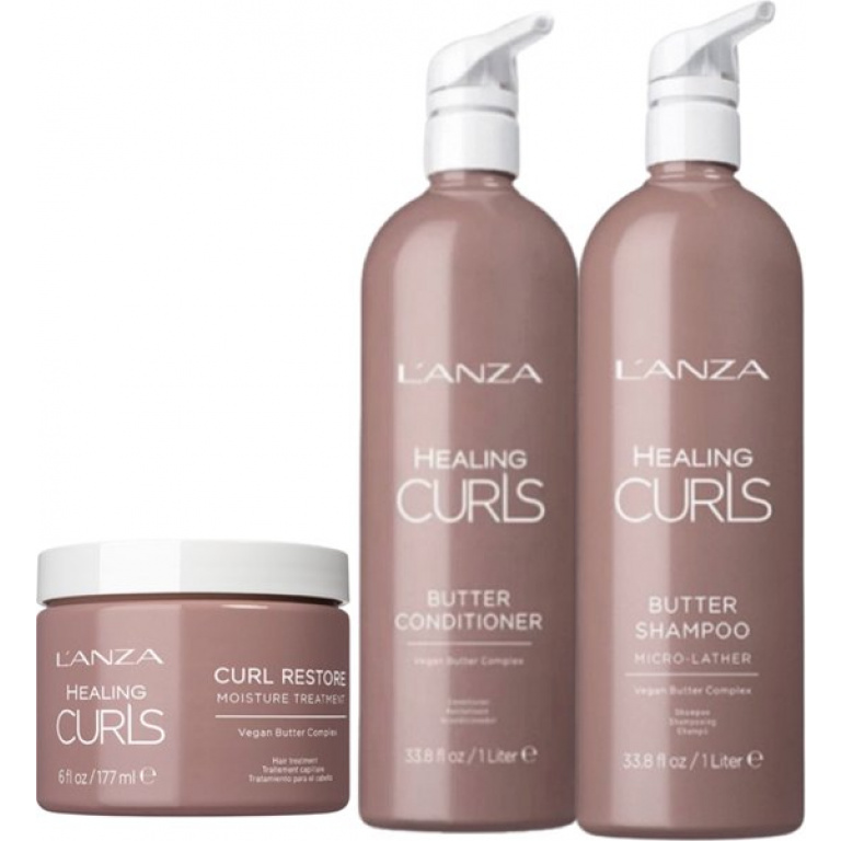L’ANZA Healing Curls – Professionele Krulverzorging Set