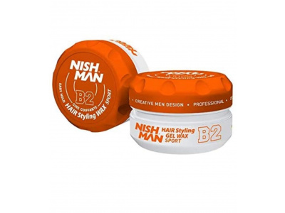 Nishman B2 Easy Hold Hair Styling Gel Wax Sport 150ml
