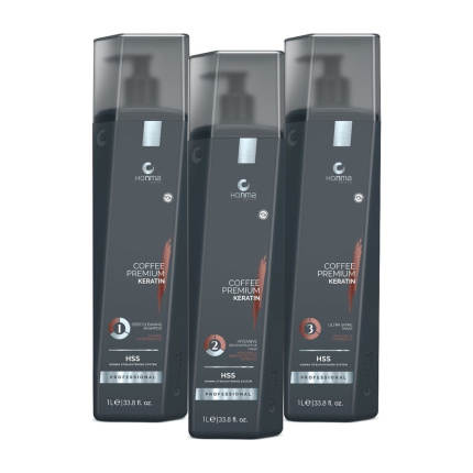 Honma Tokyo Coffee Premium Keratine Set 3 x 1000 ml