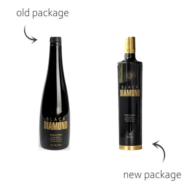 Black Diamond Proteïne Behandeling voor Haar – Anti-Pluis Intensieve Glans & Natuurlijk Steil Effect – Formaldehyde Vrij – Haartreatment 1000 ml