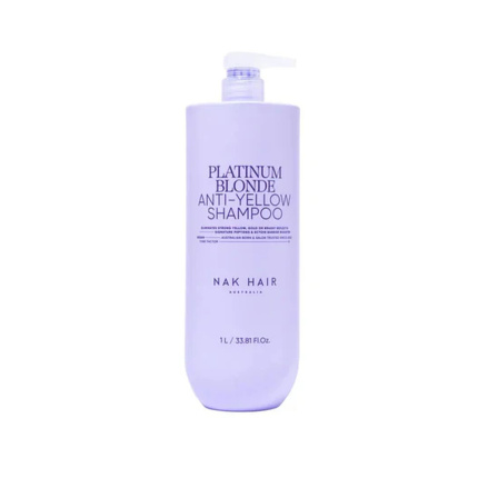 NAK Hair Signature I Platinum Blonde Anti Yellow Shampoo 1L