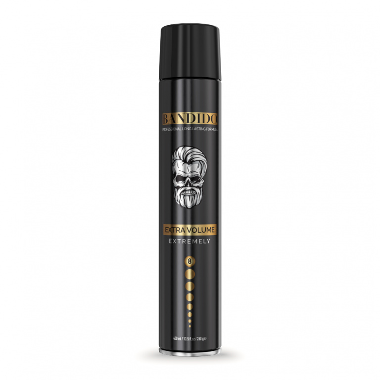 Bandido 01- Hair Spray Black Extra Volume Extremely 400 ML