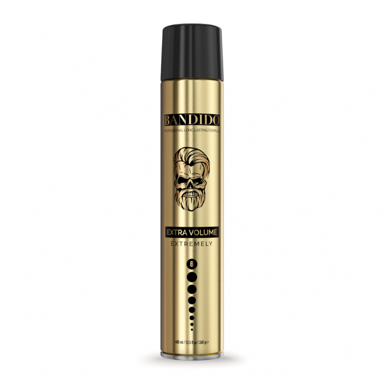 Bandido 02- Hair Spray Gold Extra Volume Extremely 400 ML