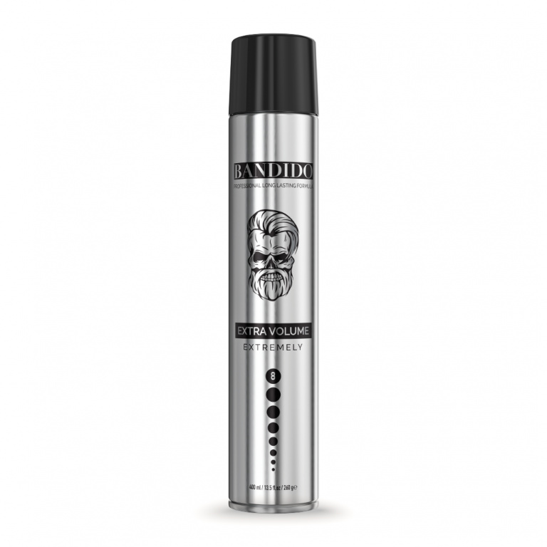 Bandido 03- Hair Spray Silver Extra Volume Extremely 400 ML