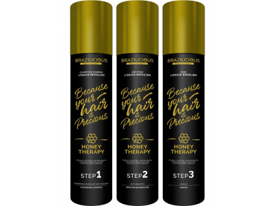 Braziliciosu Honey Therapy Set 3x 1l